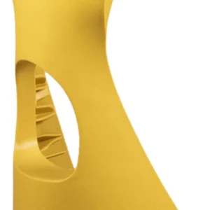 Sgabello da Bar Casa Cucina Polipropilene Vandi Giallo