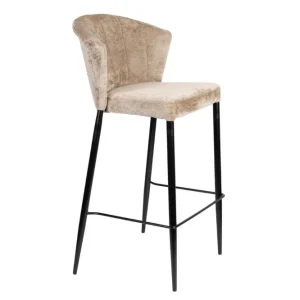 Sgabello da bar georgia beige