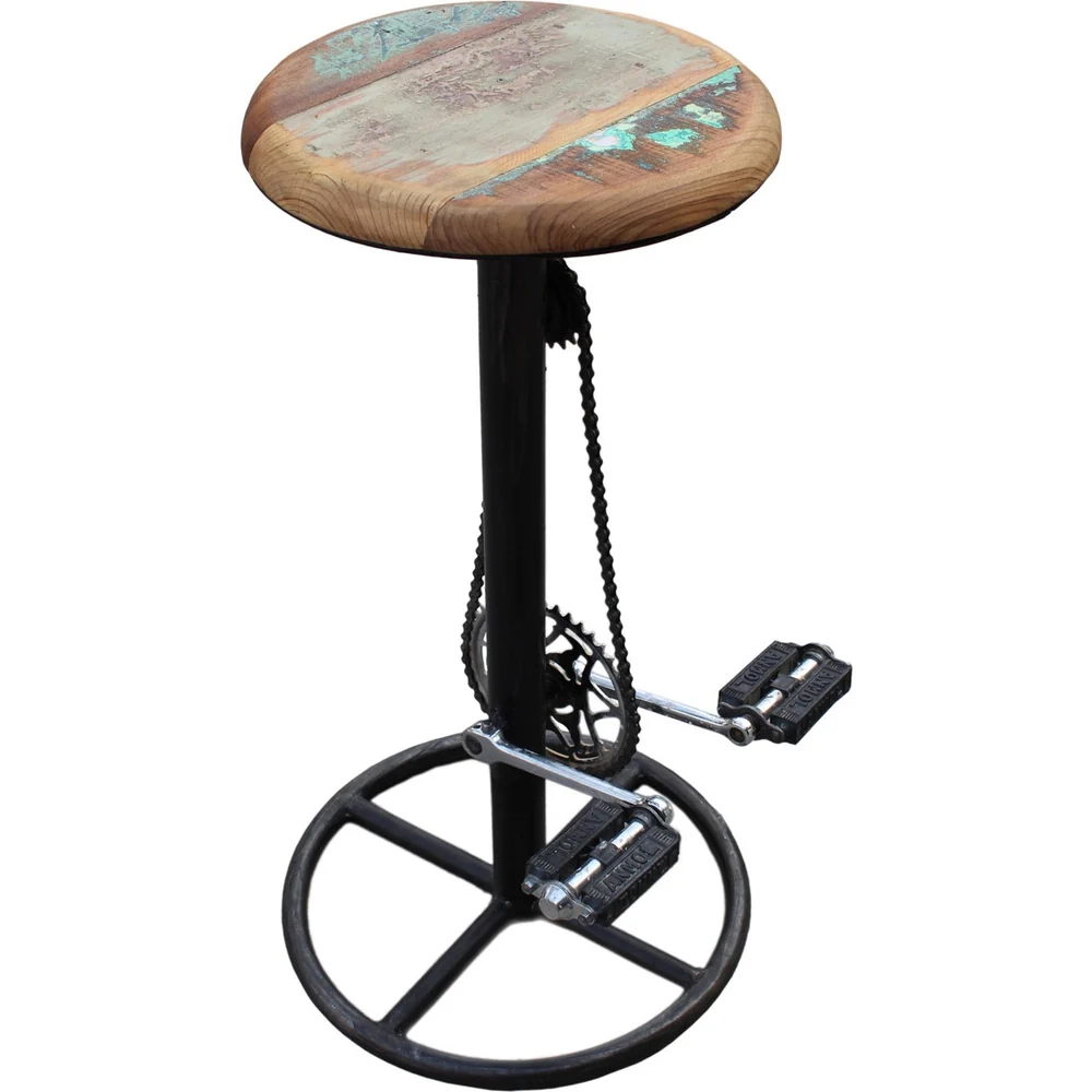 Sgabello bar industrial alto
