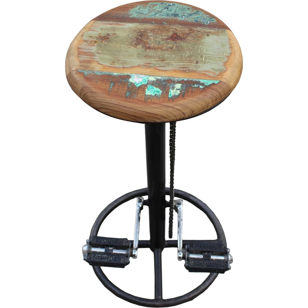 Sgabello bar industrial alto
