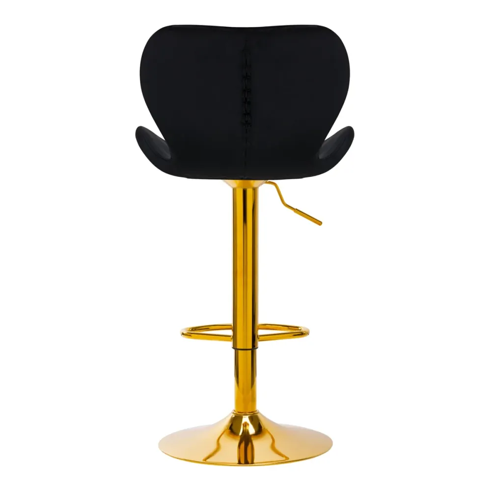 SGABELLO DA BAR QS-B15 VELLUTO NERO