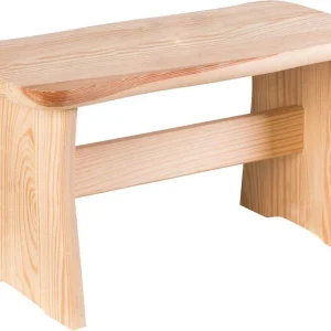 SGABELLO 'BASSO' cm 40 x 20 x h 20 - legno chiaro