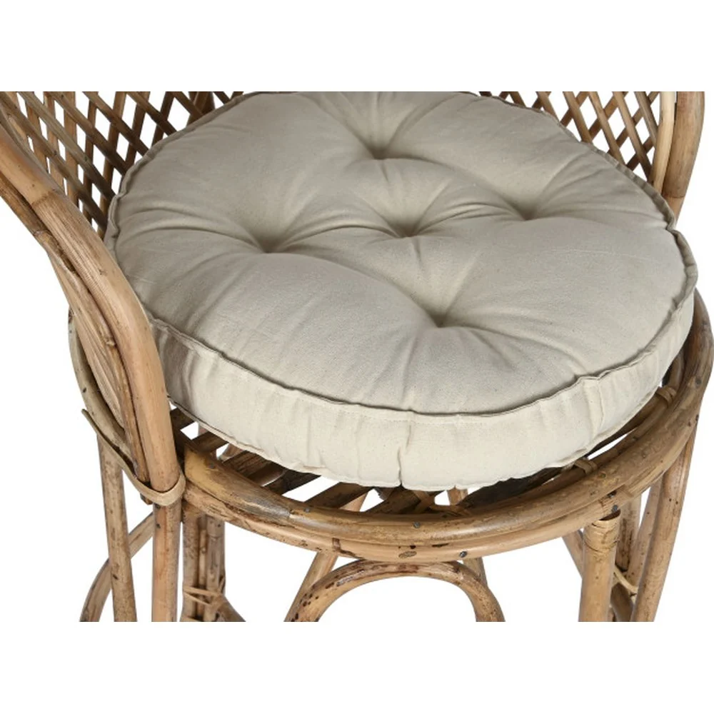 Sgabello Bistrot sedia alta rattan