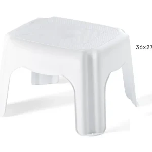Sgabello colore bianco