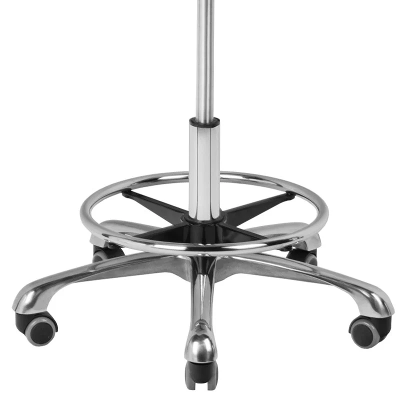 Sgabello con seduta larga | cod. POL-4299 (bianco)