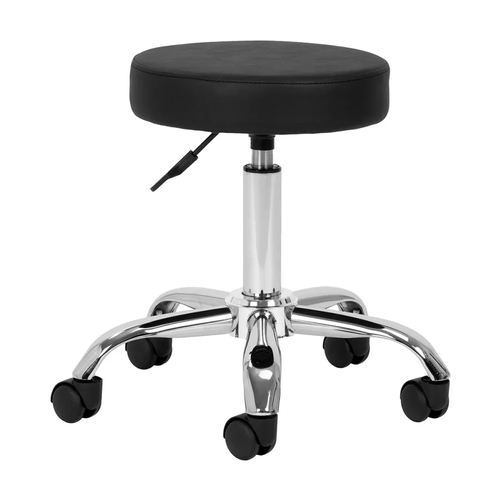 Sgabello cosmetico AM-310 nero v