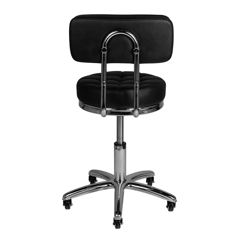 Sgabello cosmetico am-877 nero