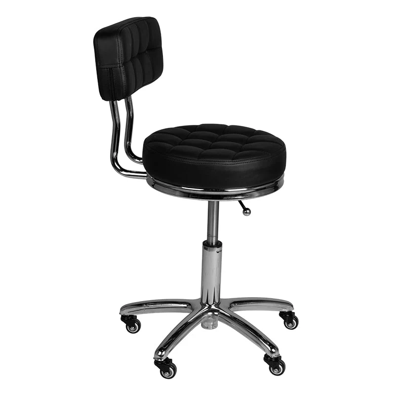 Sgabello cosmetico am-877 nero