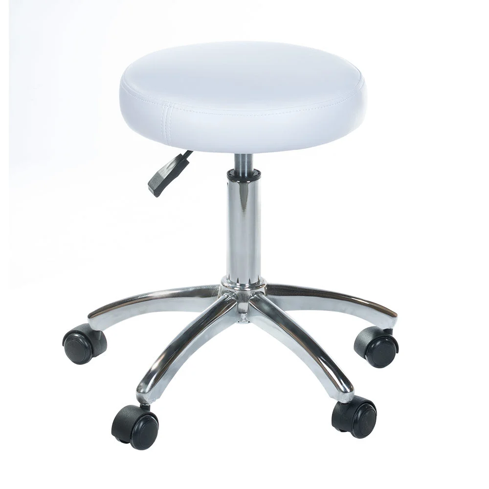 Sgabello cosmetico BD-9920 bianco