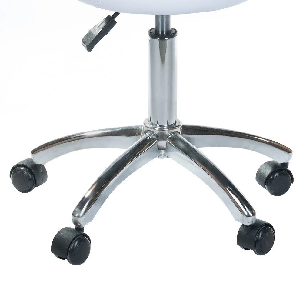 Sgabello cosmetico BD-9920 bianco