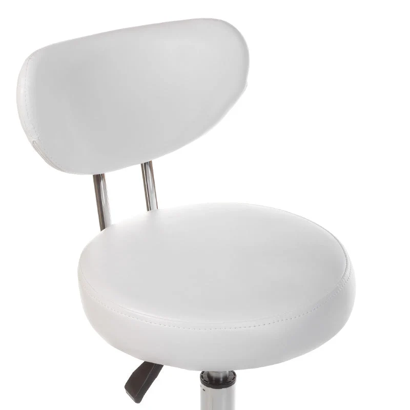 Sgabello cosmetico BT-229 bianco