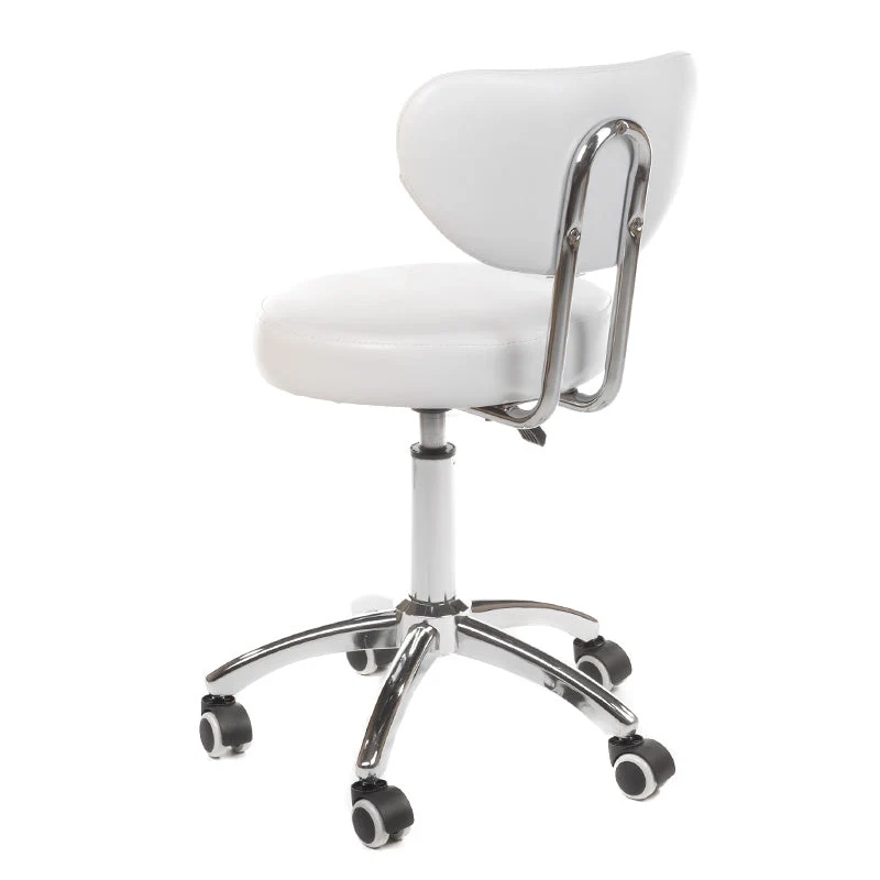 Sgabello cosmetico BT-229 bianco