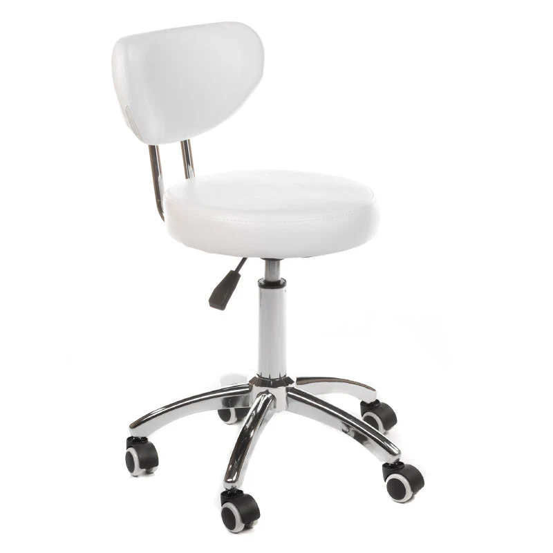 Sgabello cosmetico BT-229 bianco