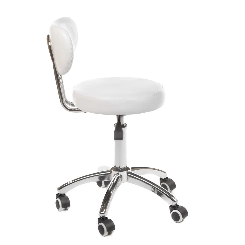 Sgabello cosmetico BT-229 bianco