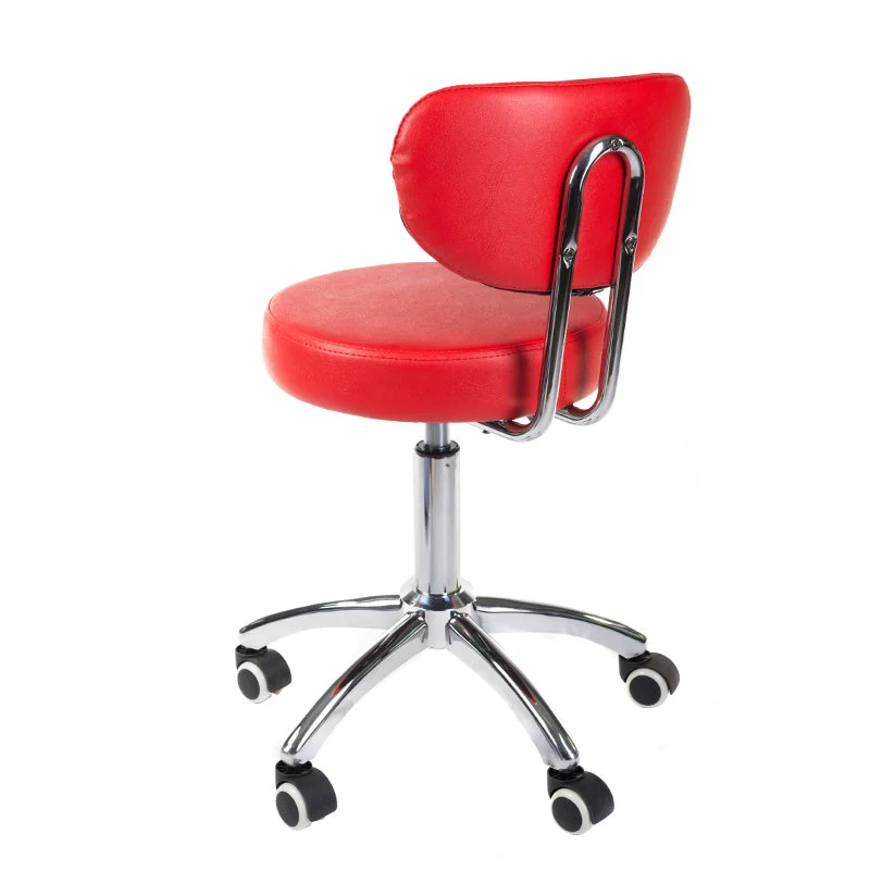 Sgabello cosmetico BT-229 rosso