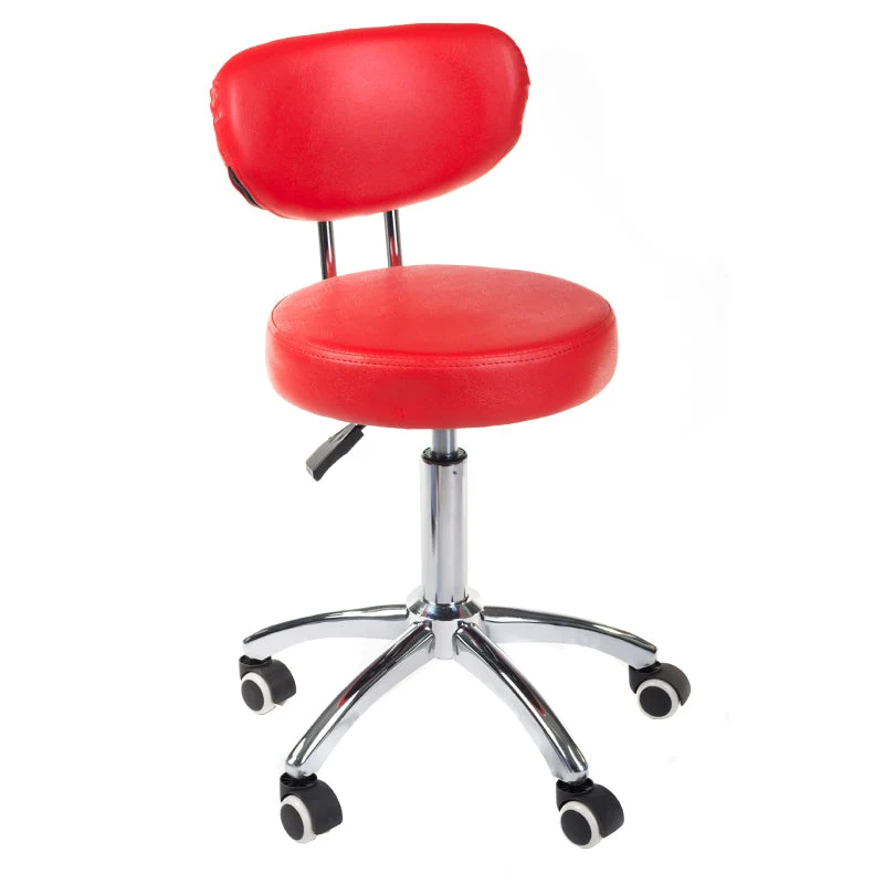 Sgabello cosmetico BT-229 rosso