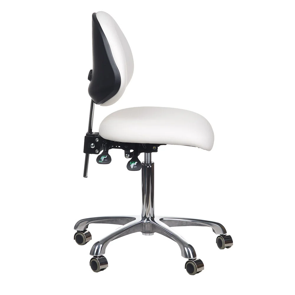 Sgabello cosmetico -8377 bianco