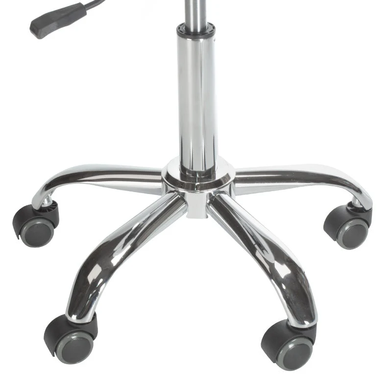 Sgabello cosmetico con schienale BD-9934 bianco