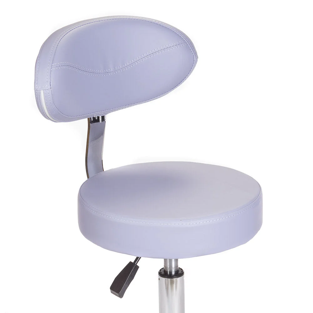 Sgabello cosmetico con schienale BD-9934 lavanda