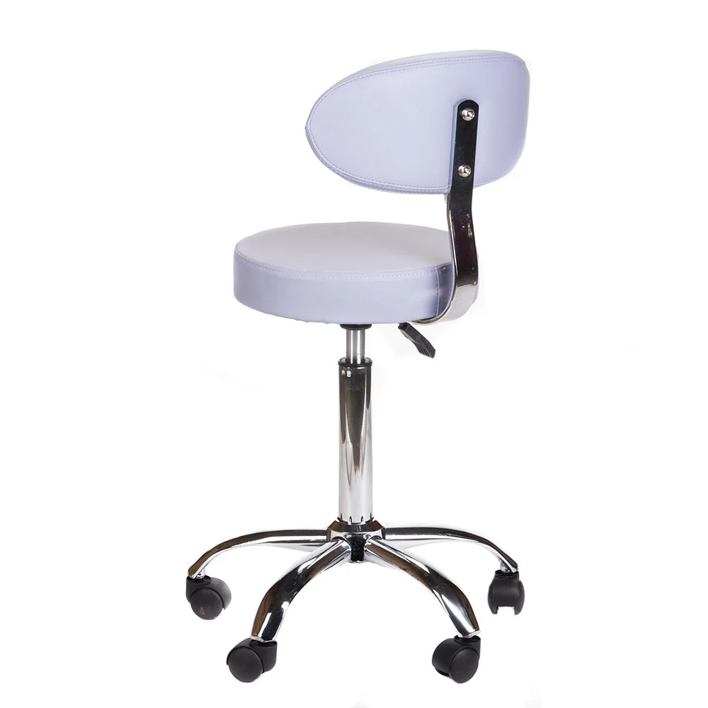 Sgabello cosmetico con schienale BD-9934 lavanda
