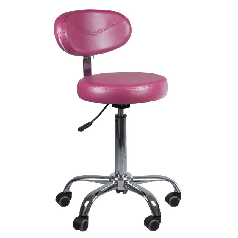 Sgabello cosmetico con schienale BD-9934 lilla