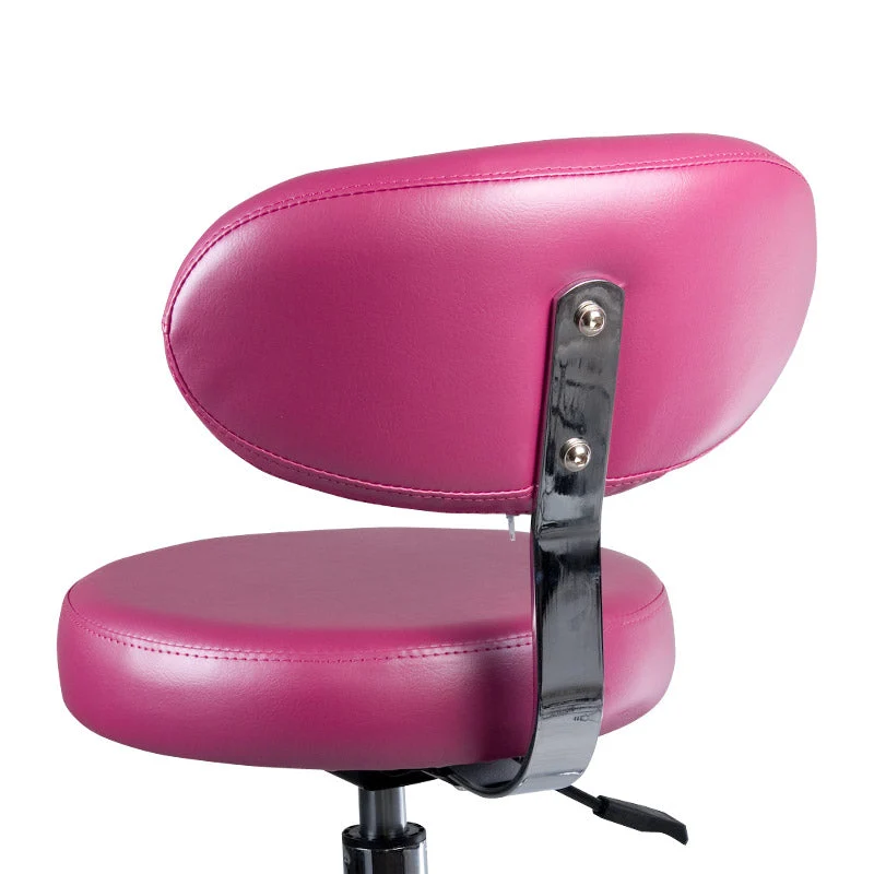 Sgabello cosmetico con schienale BD-9934 lilla