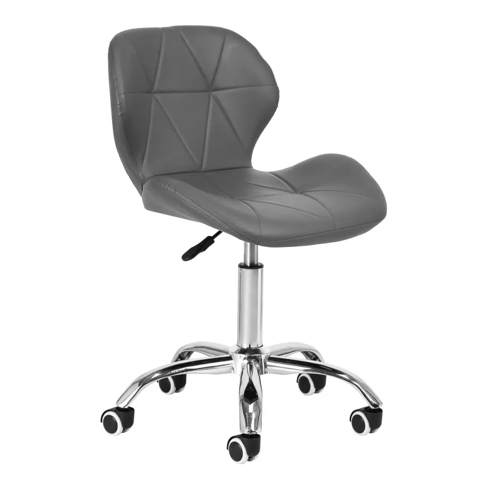 Sgabello cosmetico QS-06 grigio