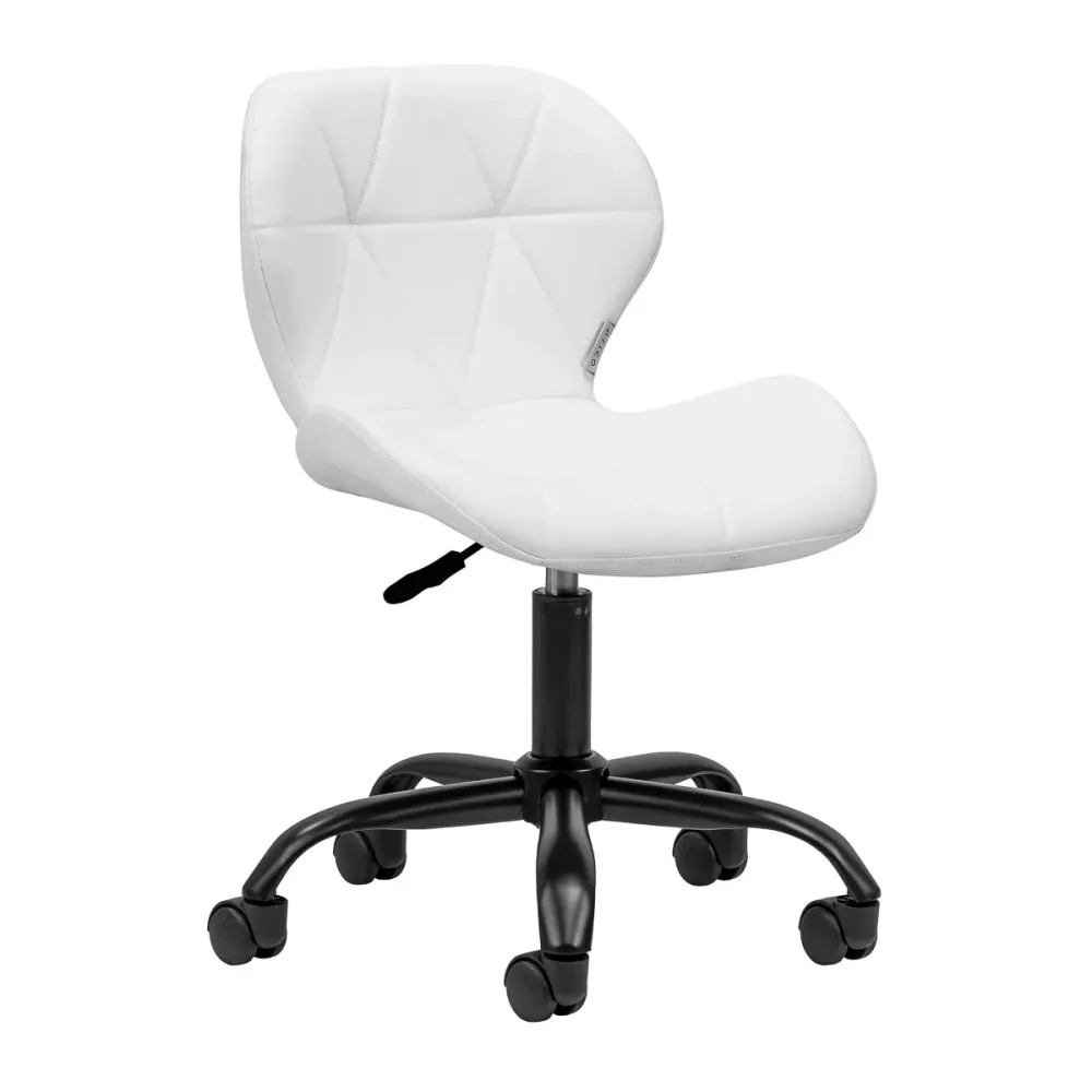 Sgabello cosmetico QS-06B bianco