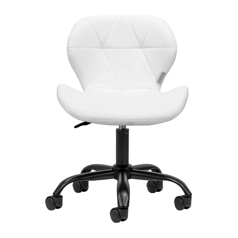 Sgabello cosmetico QS-06B bianco