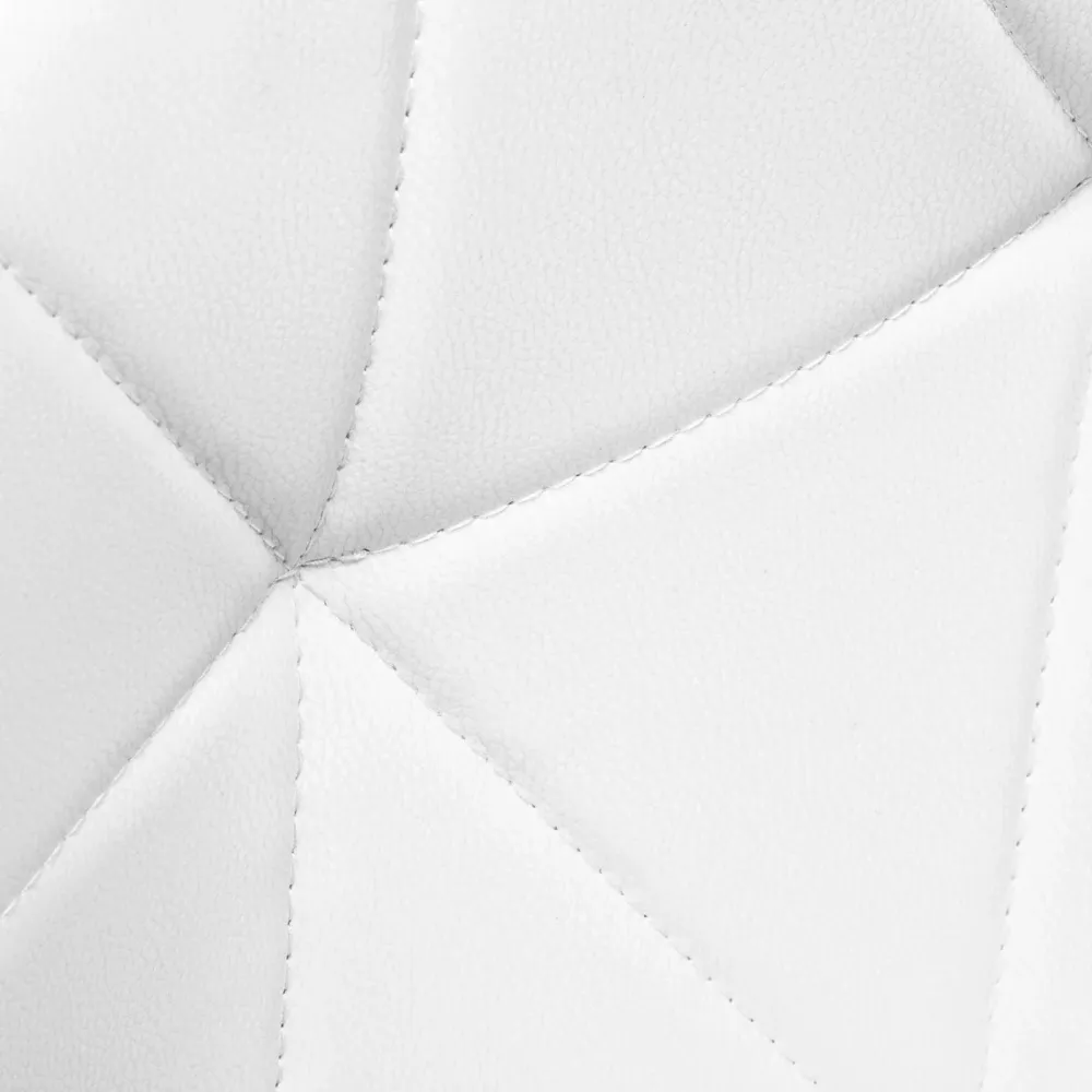 Sgabello cosmetico QS-06G bianco