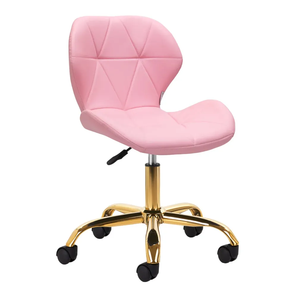 Sgabello cosmetico QS-06G rosa