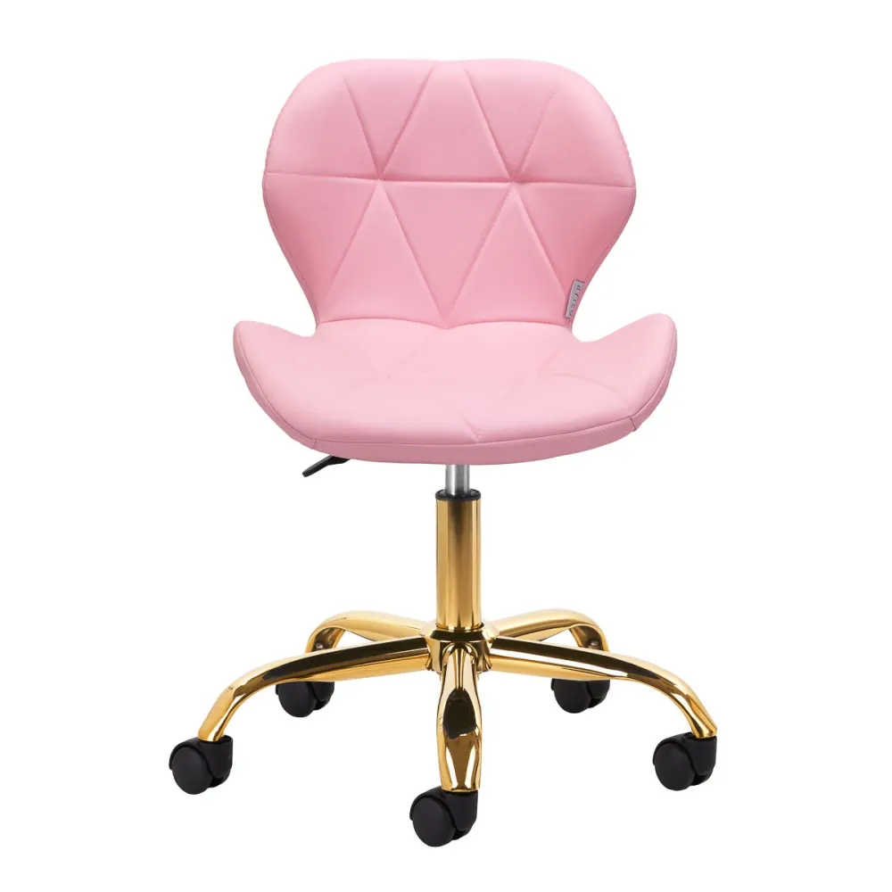 Sgabello cosmetico QS-06G rosa