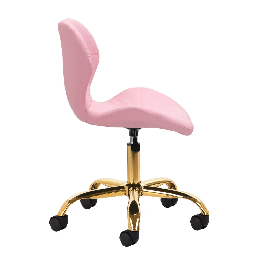 Sgabello cosmetico QS-06G rosa
