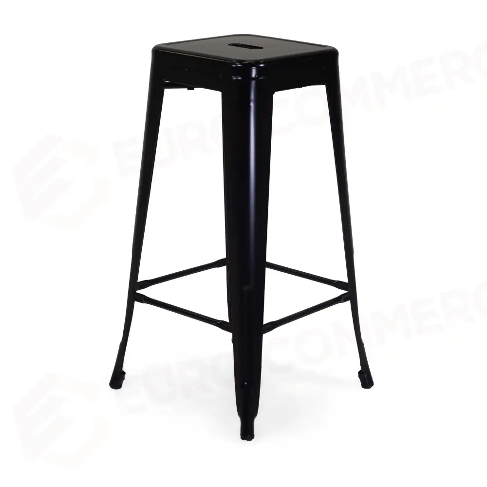 SGABELLO FERRO NEW BRISTOL NERO CM42X42H76 - 8041930000 - VACCHETTI