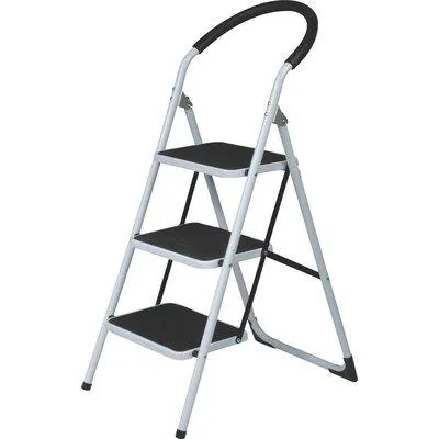 Sgabello Jafar Domus Acciaio Verniciato Gradini 3 H.Mm 729