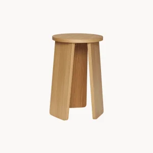 Sgabello legno di quercia Split