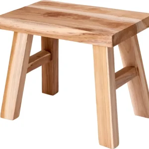 Sgabello legno teak 31x19x25cm