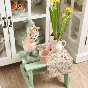 Sgabello legno Verde