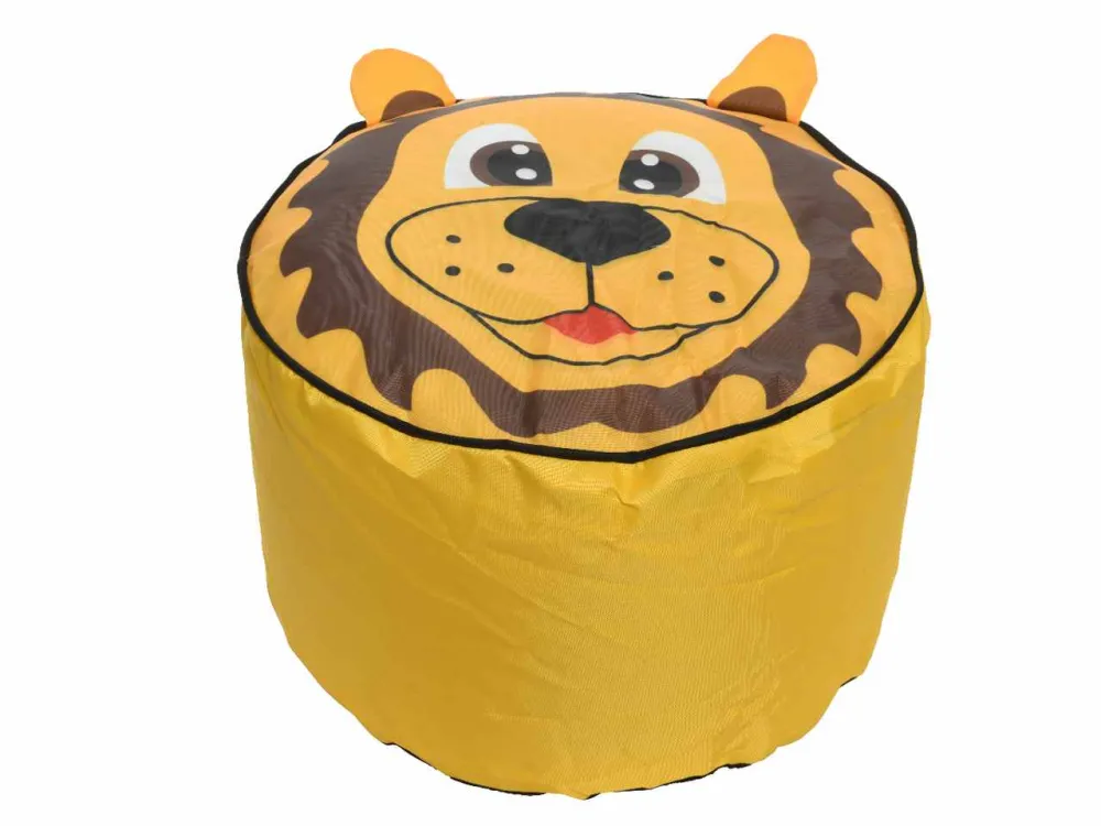 Sgabello leone 34xh.24cm 806427 (sgonfio)
