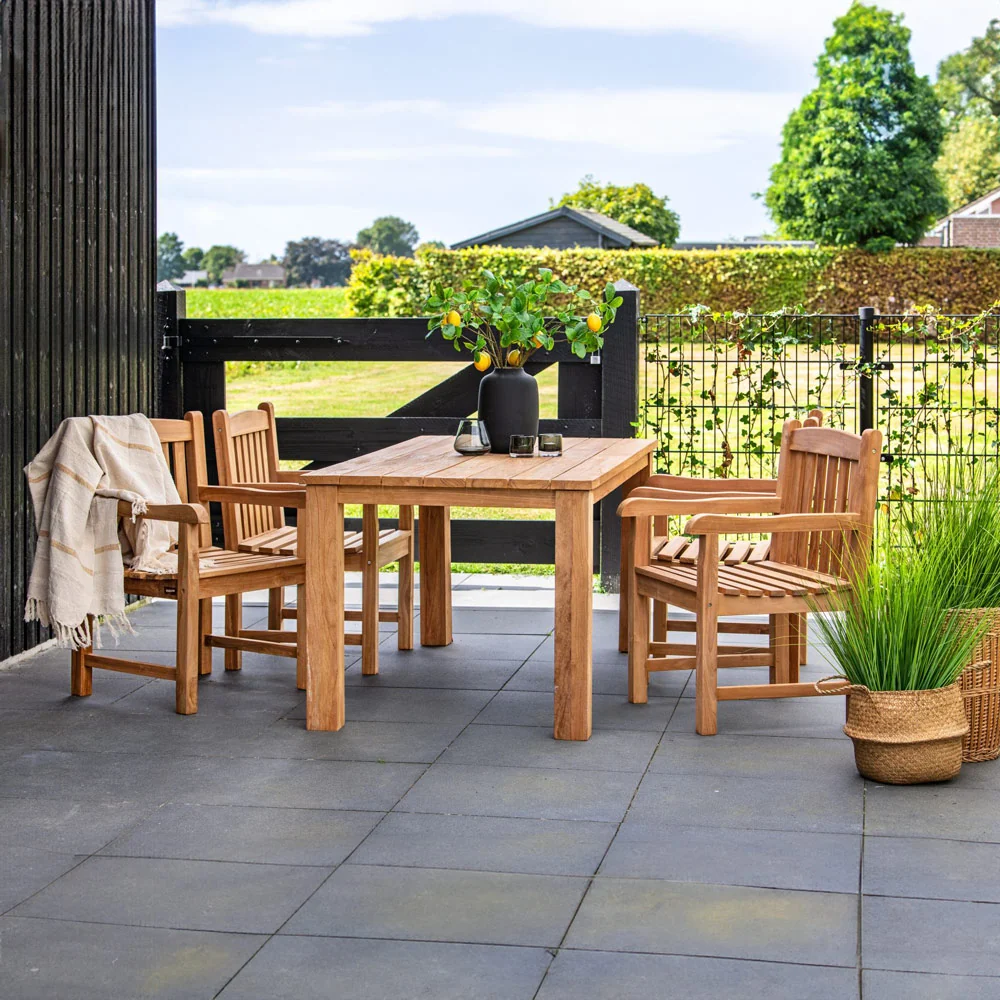 Sgabello Manchester (Teak)