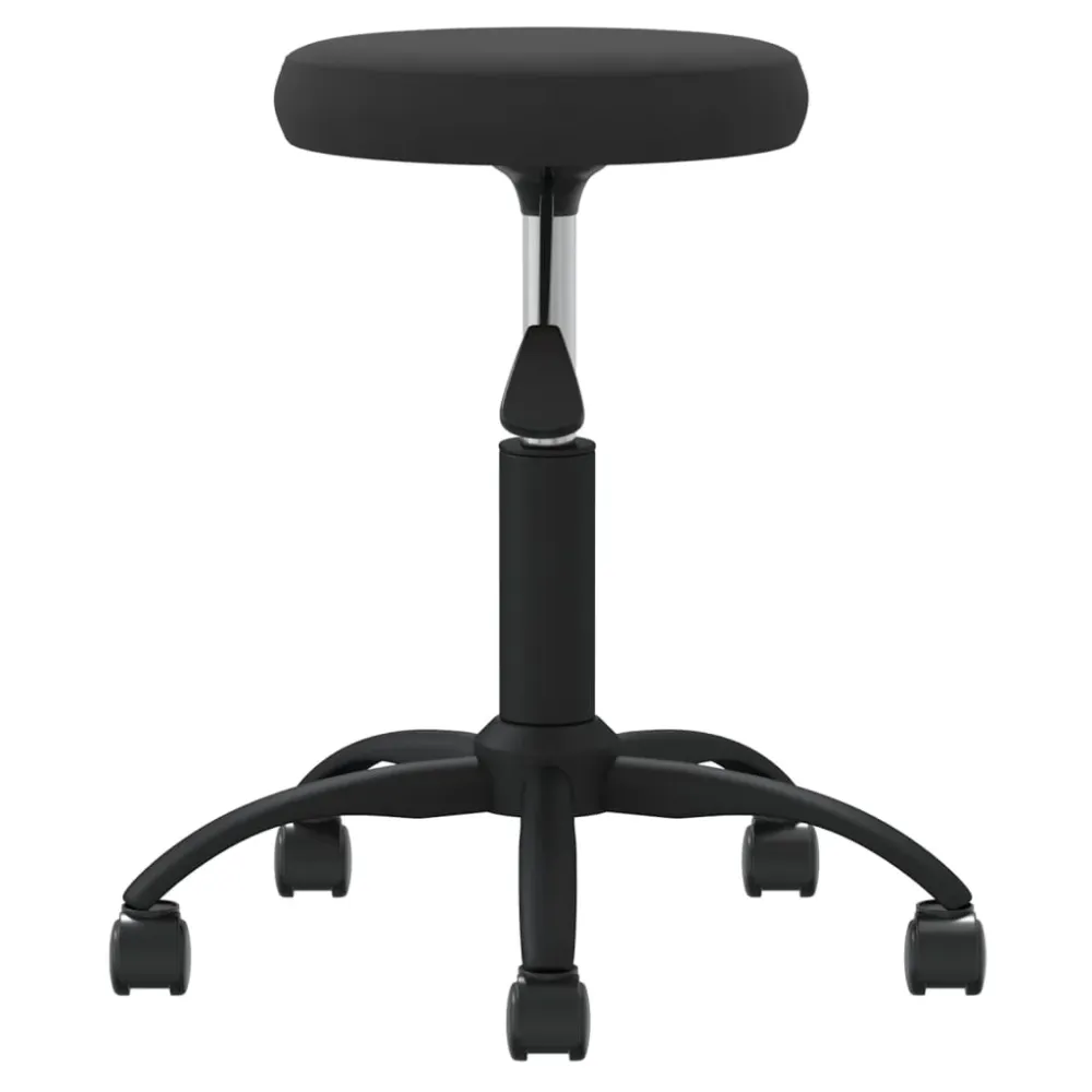 Sgabello da Massaggio Velluto Nero