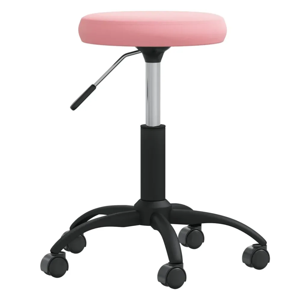 Sgabello da Massaggio Velluto Rosa