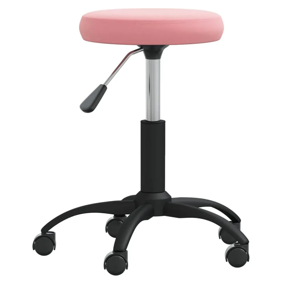 Sgabello da Massaggio Velluto Rosa