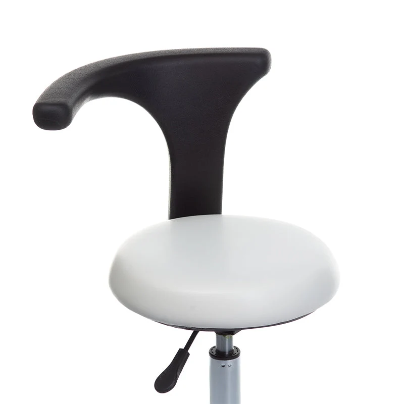 Sgabello medico con bracciolo BD-Y915 Bianco
