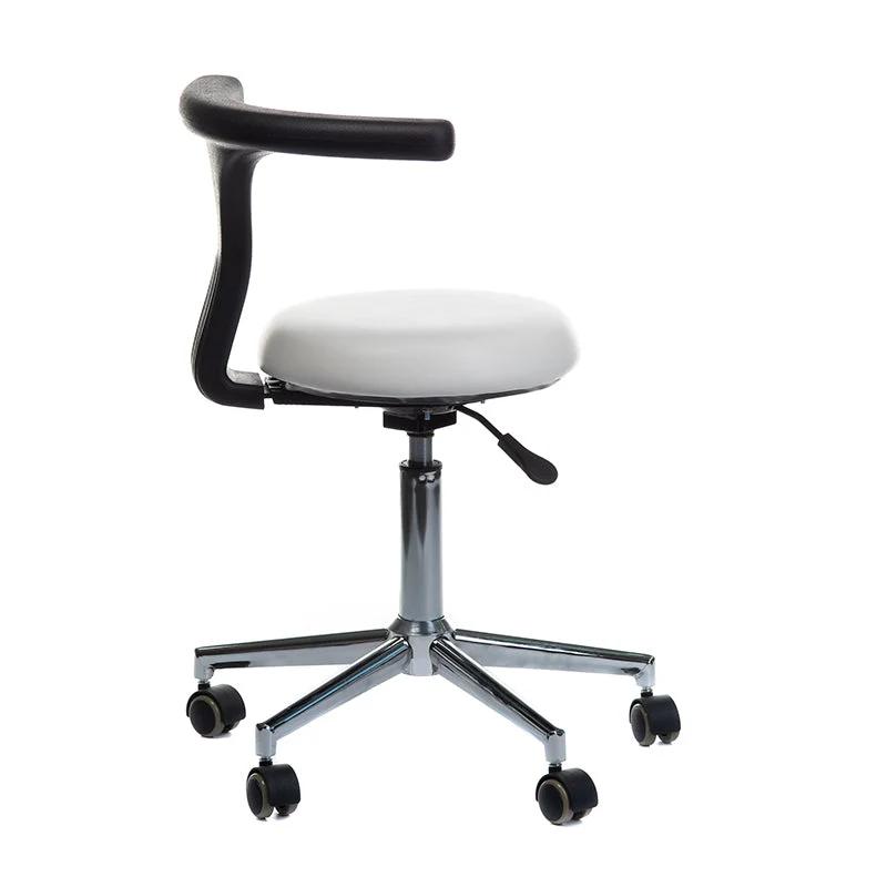 Sgabello medico con bracciolo BD-Y915 Bianco