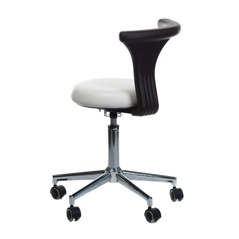 Sgabello medico con bracciolo BD-Y915 Bianco