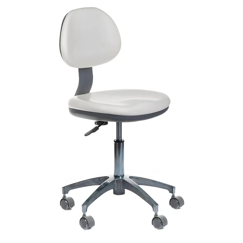 Sgabello medico con schienale BD-Y942 Bianco