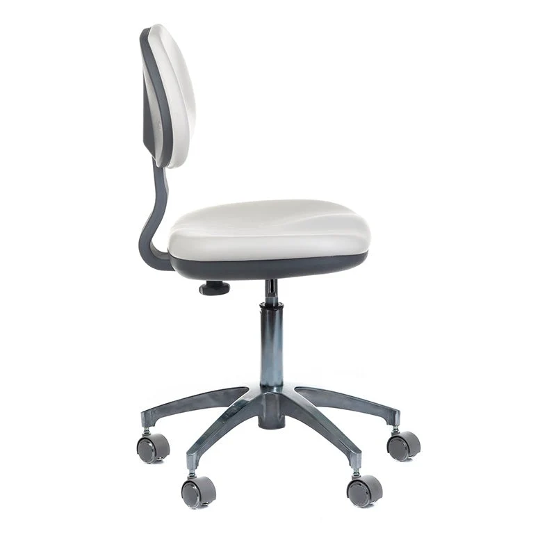 Sgabello medico con schienale BD-Y942 Bianco