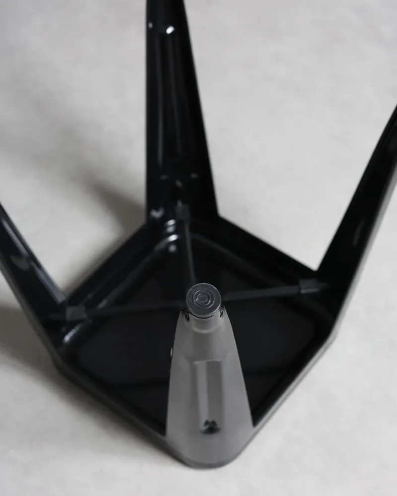 Sgabello metallo lix bianco