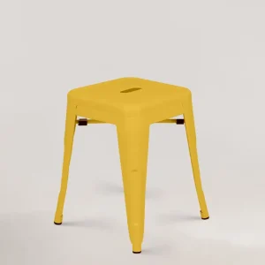 Sgabello metallo Lix giallo